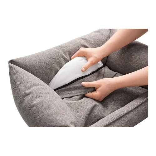 Hundesofa Hunter in Grau, 70 × 50 cm