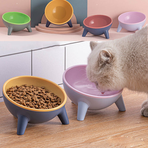 Ergonomischer Katzen/Hunde Napf in verschiedenen Farben