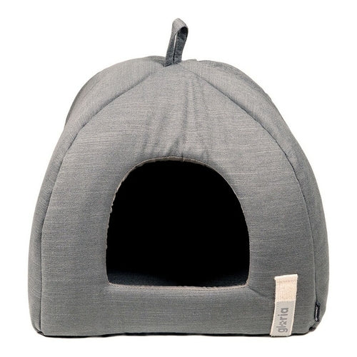 Hundebett Gloria GREEN DREAMS Grau – 40 × 40 cm
