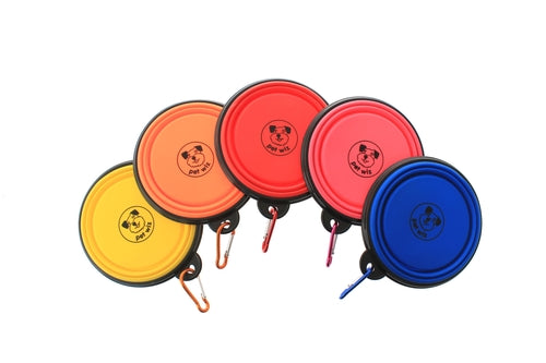 Faltbarer Silikonnapf für Hunde – 350 ml