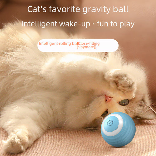 Automatischer rollender Katzenball – Intelligentes selbstspielendes Katzenspielzeug