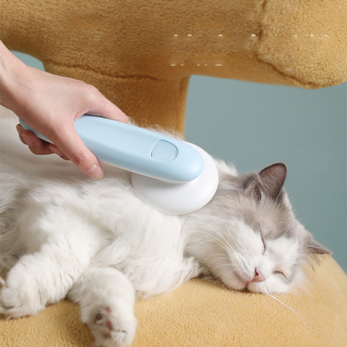 UFO Haustier-Massagebürste – Fellpflegekamm für Hunde und Katzen