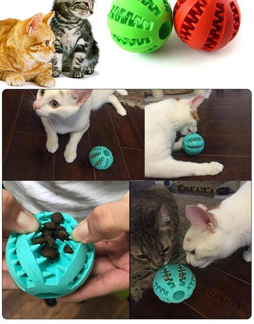 Futterball für Hunde und Katzen – Zahnreinigendes Kauspielzeug
